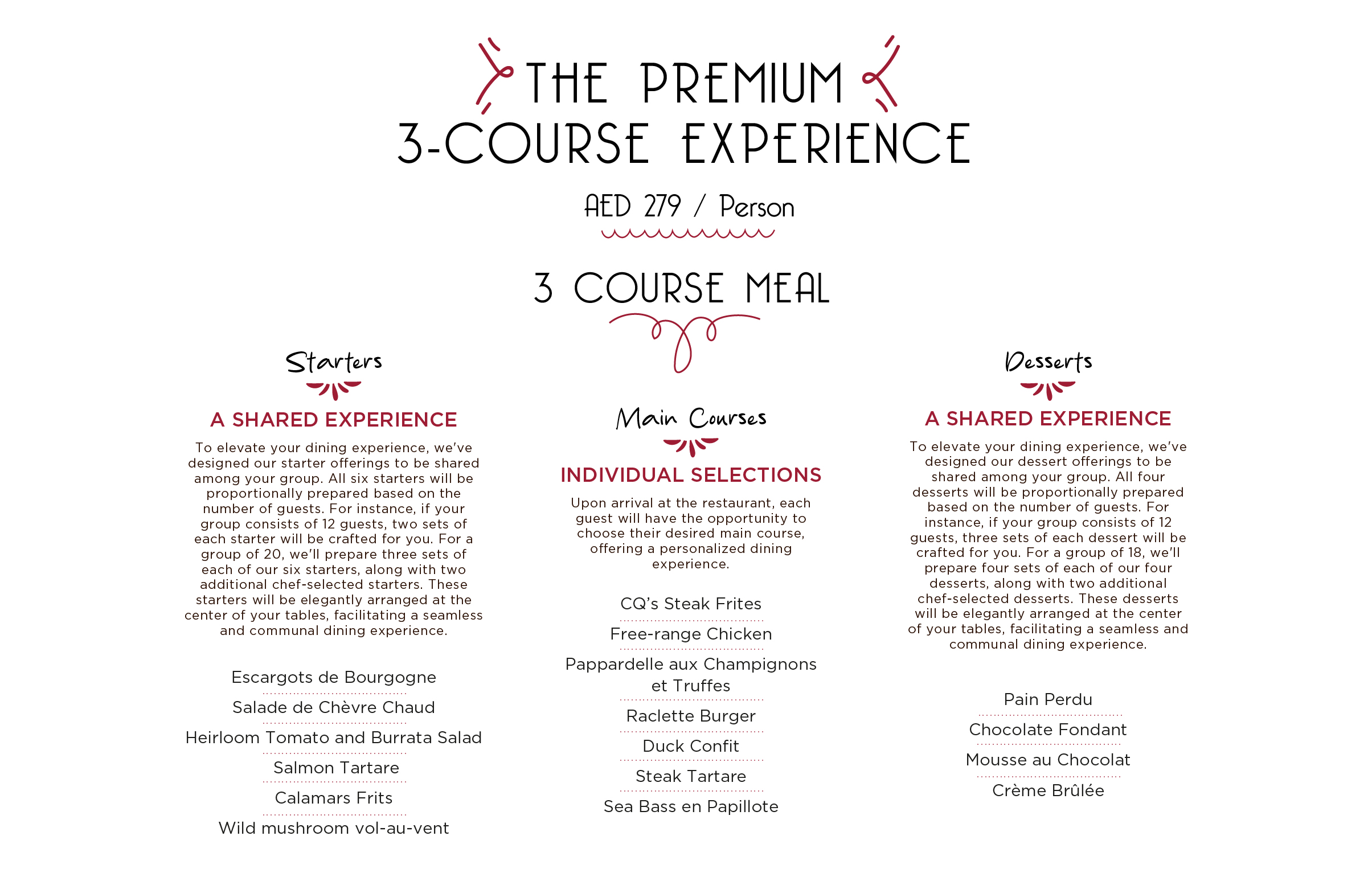 Canape selection for desktop