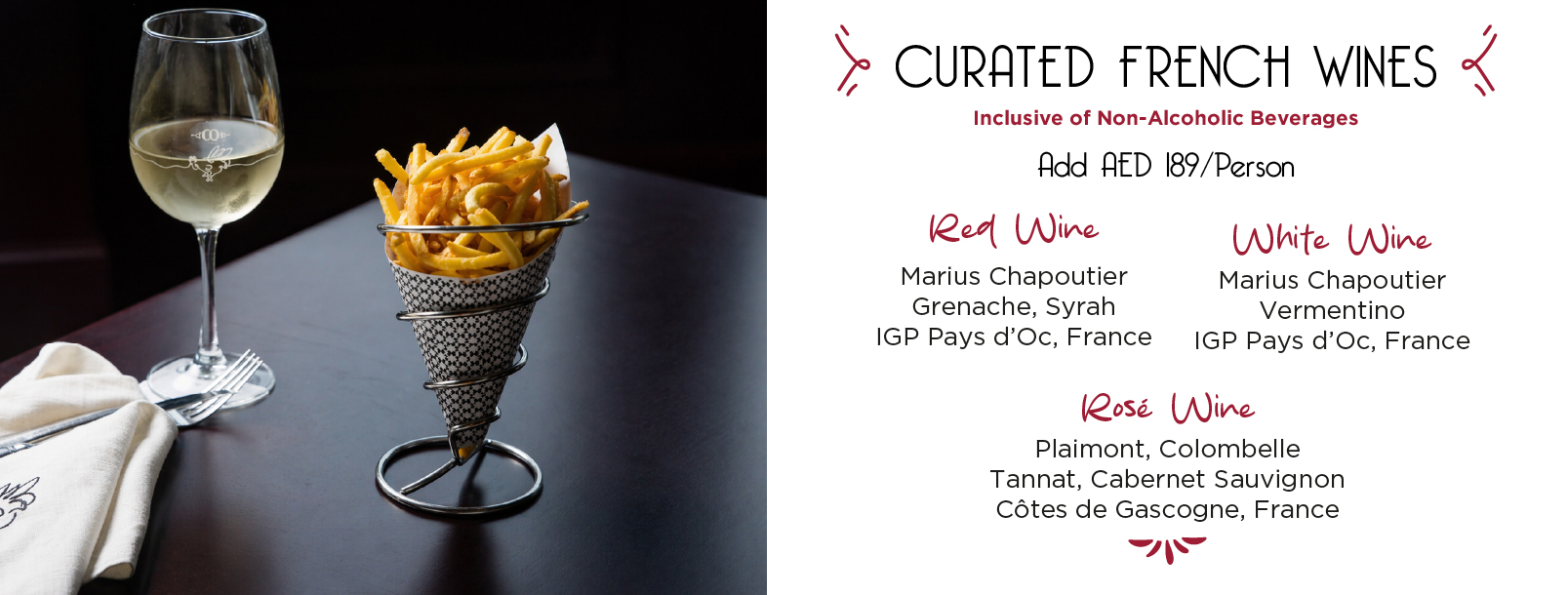 Canape selection for desktop