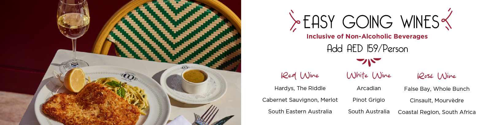 Canape selection for desktop