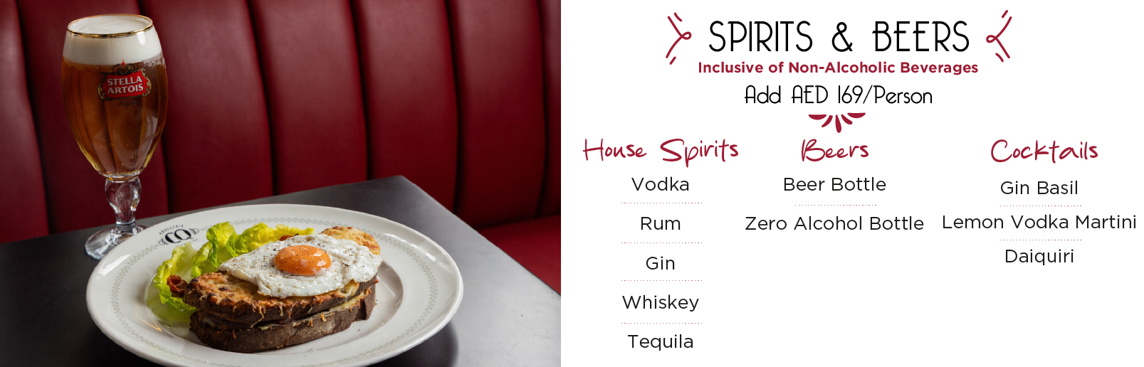 Canape selection for desktop